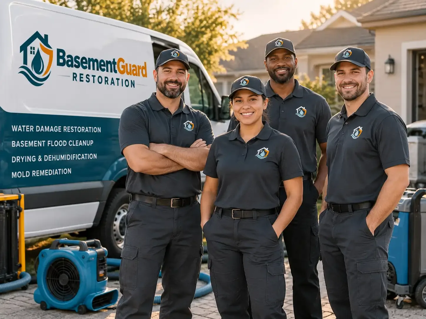 Basement Water Damage Restoration company in Callender, IA